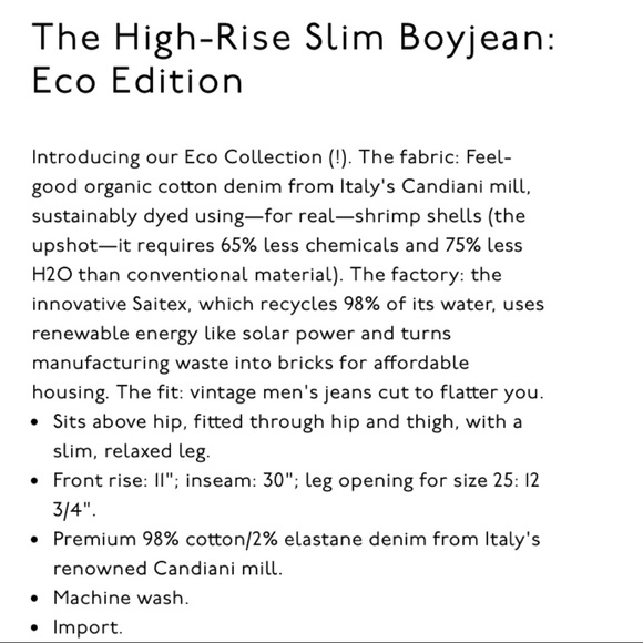 Madewell The High Rise Slim Boyjean Boyfriend Jean - Picture 11 of 12